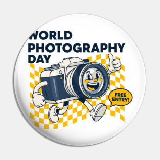 World Photography Day Pin