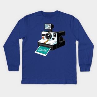 Smile! Kids Long Sleeve T-Shirt