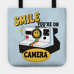 Smile You're on Camera Tote