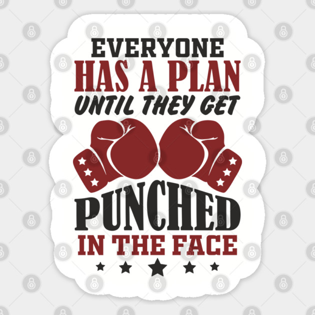 Until They Get Punched in the Face Tough Motivation Sticker by Anticorporati