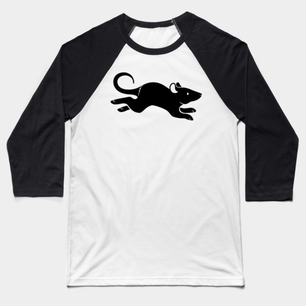 Rat Baseball T-Shirt by DeguArts