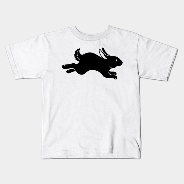 Rabbit Kids T-Shirt by DeguArts