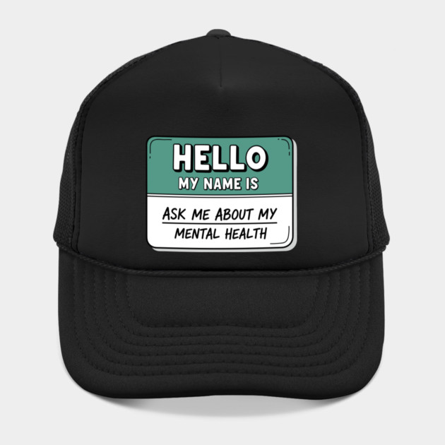 Mental Health Awareness Name Tag by enrynz