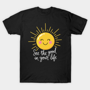 Smiling Sun: Spread Positivity T-Shirt