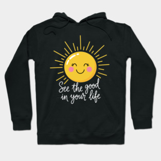 Smiling Sun: Spread Positivity Hoodie