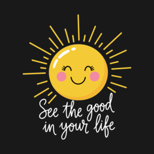 Smiling Sun: Spread Positivity T-Shirt