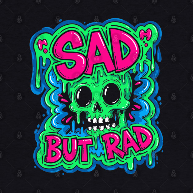 Sad But Rad Skull by enrynz