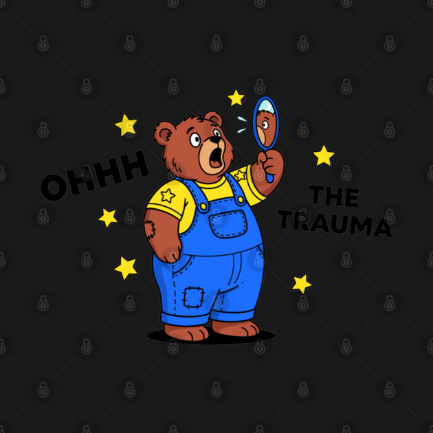 Traumatized Teddy Bear by enrynz