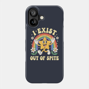 Sarcastic Star Rainbow Phone Case