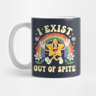 Sarcastic Star Rainbow Mug