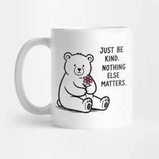 Kindness Matters Bear Mug