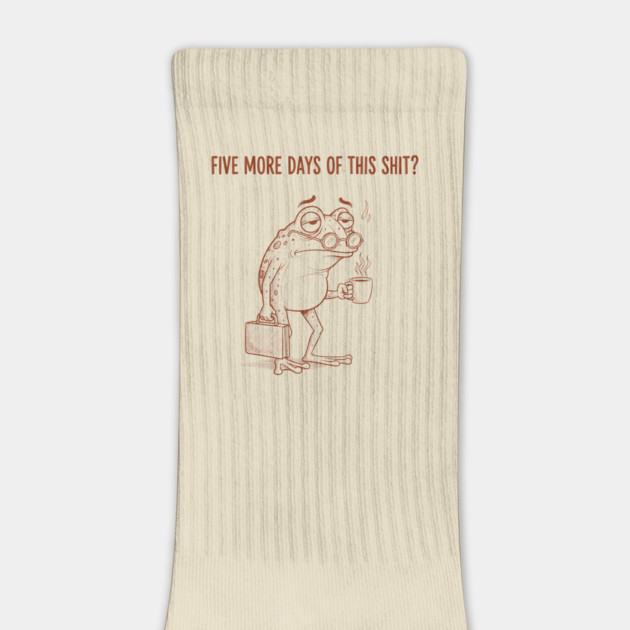 Stressed Frog: Monday Blues by enrynz