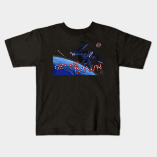 Santa Claus The Movie: B.Z. Floats Away Kids T-Shirt