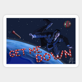 Santa Claus The Movie: B.Z. Floats Away Sticker