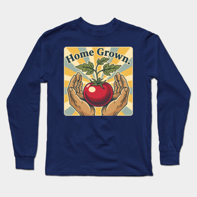 Homegrown Tomato Love Long Sleeve T-Shirt by enrynz