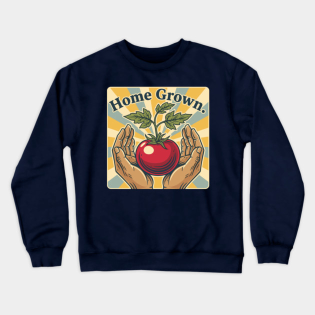 Homegrown Tomato Love Crewneck Sweatshirt by enrynz