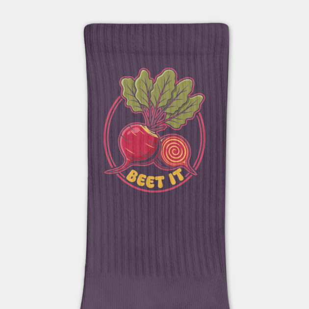 Beet It Funny Veggie by enrynz
