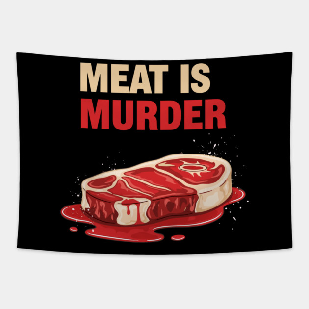 Meat is Murder Tapestry by enrynz