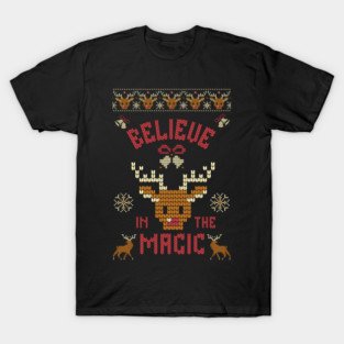 Believe in the Magic Christmas Tee T-Shirt