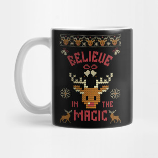 Believe in the Magic Christmas Tee Mug