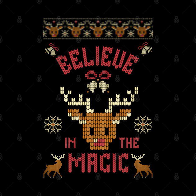 Believe in the Magic Christmas Tee by TurnEffect