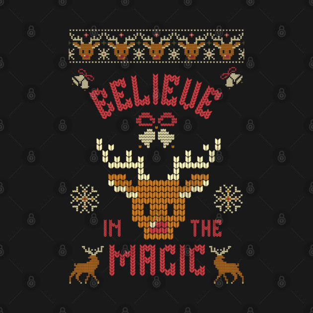 Believe in the Magic Christmas Tee by TurnEffect
