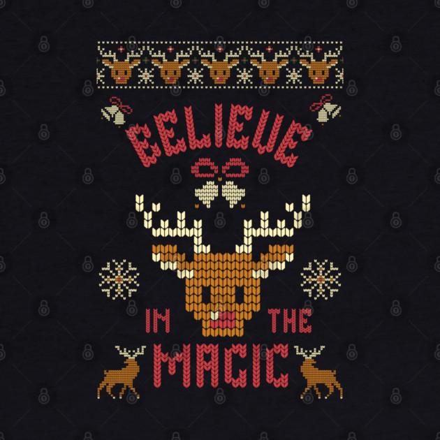 Believe in the Magic Christmas Tee by TurnEffect