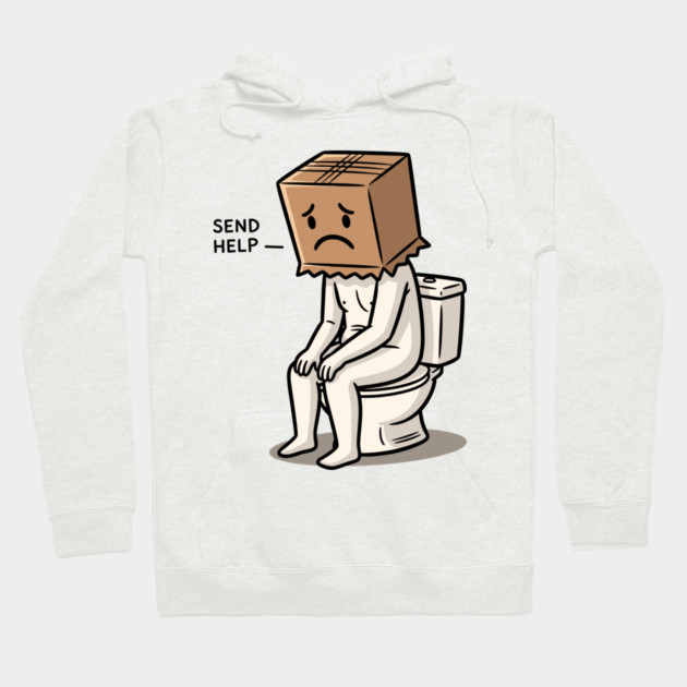 Boxed Up in Trouble Hoodie by enrynz