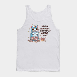 Purrfectly Harmless Cat Tank Top
