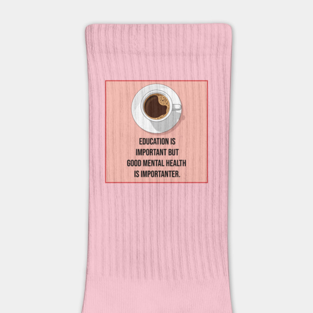 Mental Health Matters Coffee Quote by enrynz