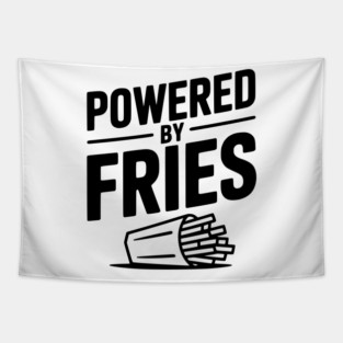 Powered by Fries Tapestry