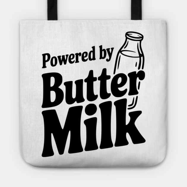 Powered by Buttermilk Tote by Frank Ring