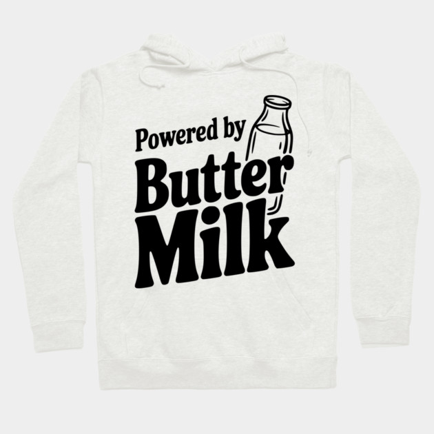 Powered by Buttermilk Hoodie by Frank Ring
