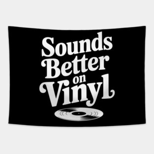 Sounds Better on Vinyl Tapestry