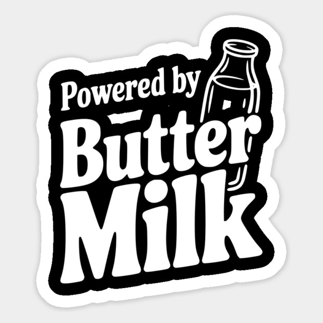 Powered by Buttermilk Magnet by Frank Ring