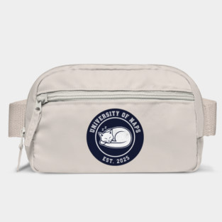 University of Naps Sleeping Cat Crest Bag