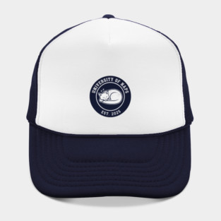 University of Naps Sleeping Cat Crest Hat