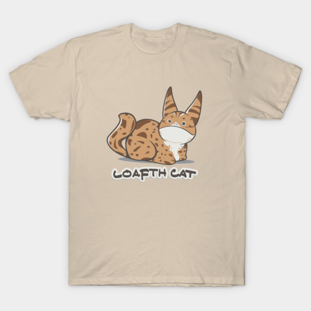Loafth Cat T-Shirt by iceknyght