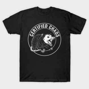 Certified Chaos Possum Emblem T-Shirt