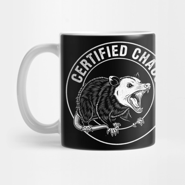 Certified Chaos Possum Emblem by Designed By Marty