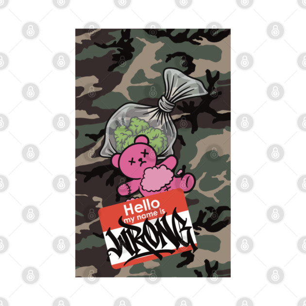 Teddy Camo by Wrongteeshirt