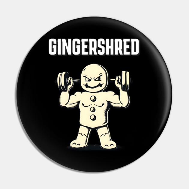 Gingershred Workout Pin by Pixel Threads 