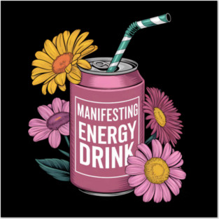 Manifesting Energy Drink Manifest Posters and Art