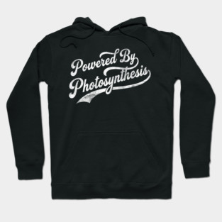 Powered By Photosynthesis Funny Plant Lover Hoodie