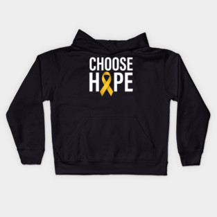 Choose Hope Awareness Kids Hoodie