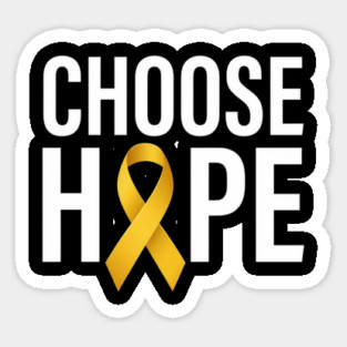 Choose Hope Awareness Sticker