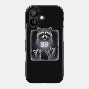 89 Birthday Raccoon Lover Gift Phone Case