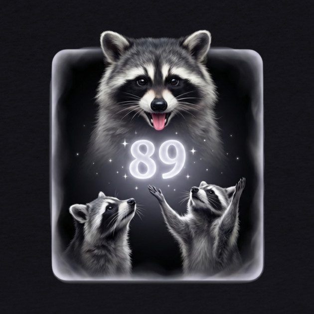 89 Birthday Raccoon Lover Gift by ArtistTee ⭐⭐⭐⭐⭐
