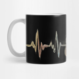 Cat Heartbeat for Cat Lovers Mug