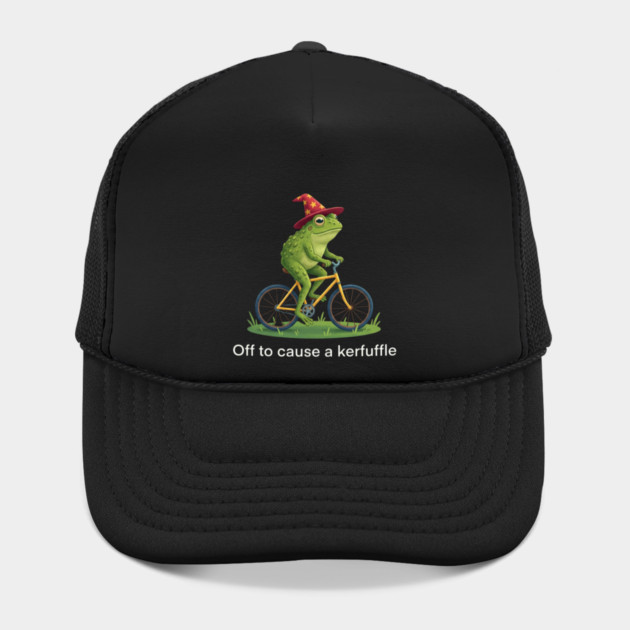 Off to cause a kerfuffle - Frog Rider Gift by ArtistTee ⭐⭐⭐⭐⭐